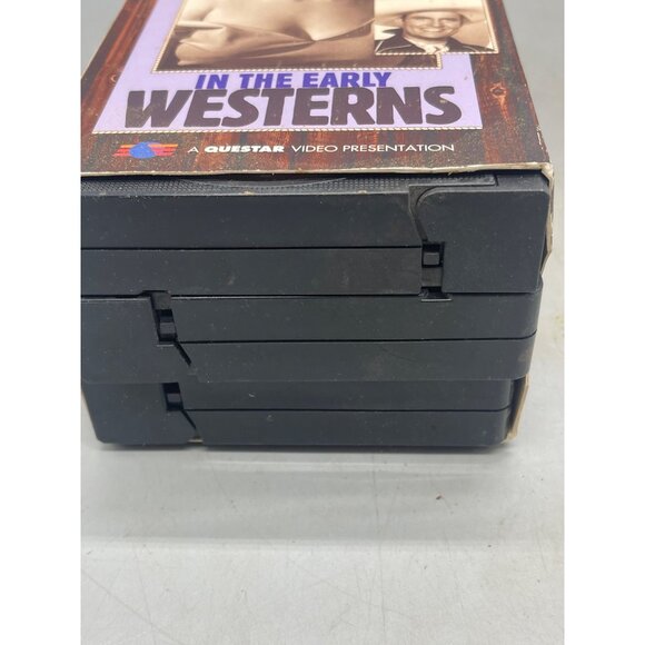 Hollywood greats In the early westerns VHS set of 3 12 hours READ - Picture 6 of 6